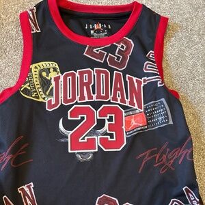 Kids 6-7 Jordan brand basketball jersey - hot